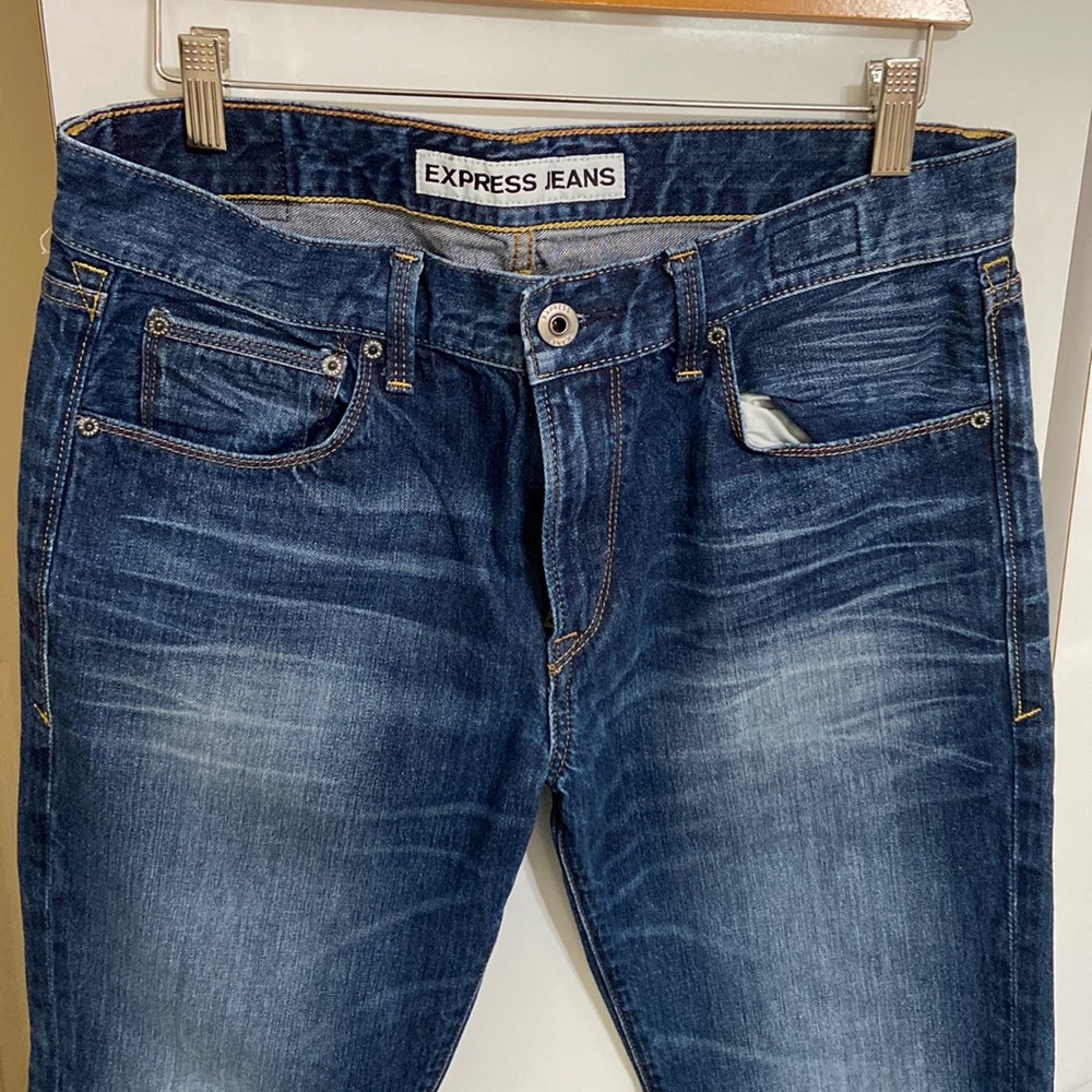 LIKE NEW MEN's Express Slim Fit Jeans